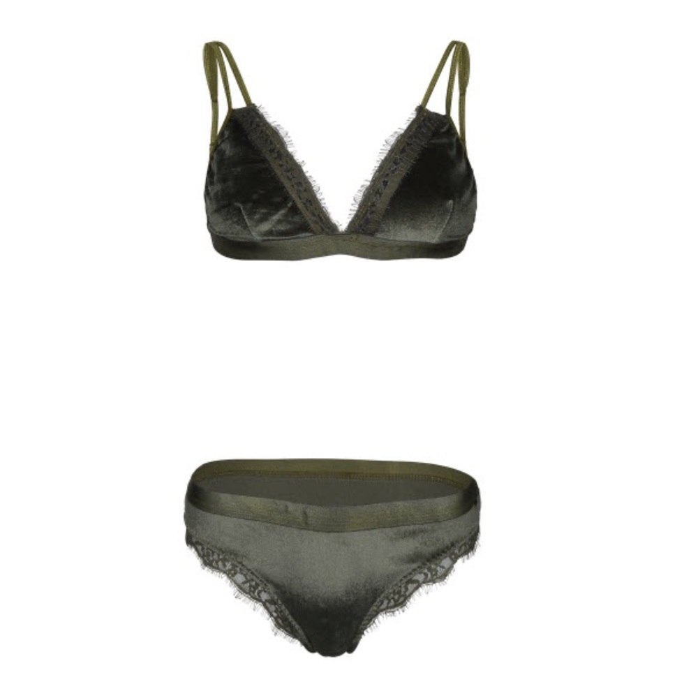 NWT! Dream Bandits Crazy Love bralette & brief set